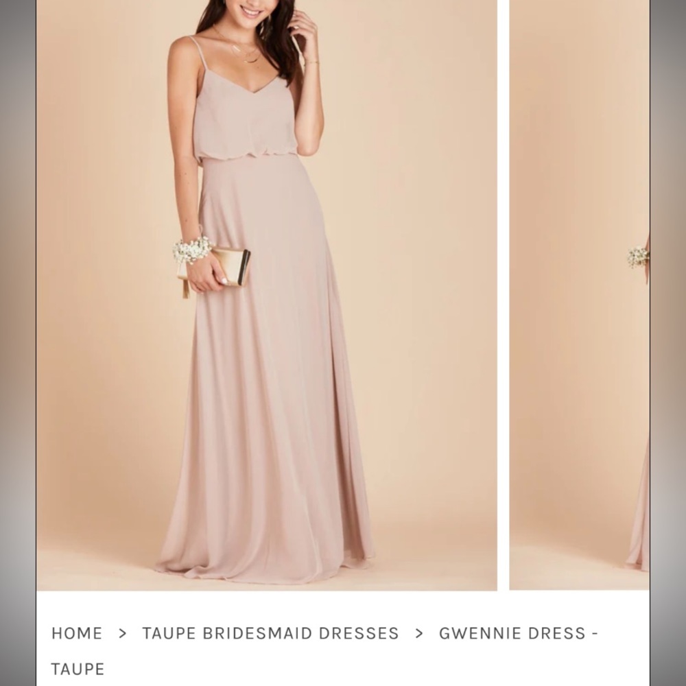 BIRDY GREY Gwennie dress in Taupe Medium